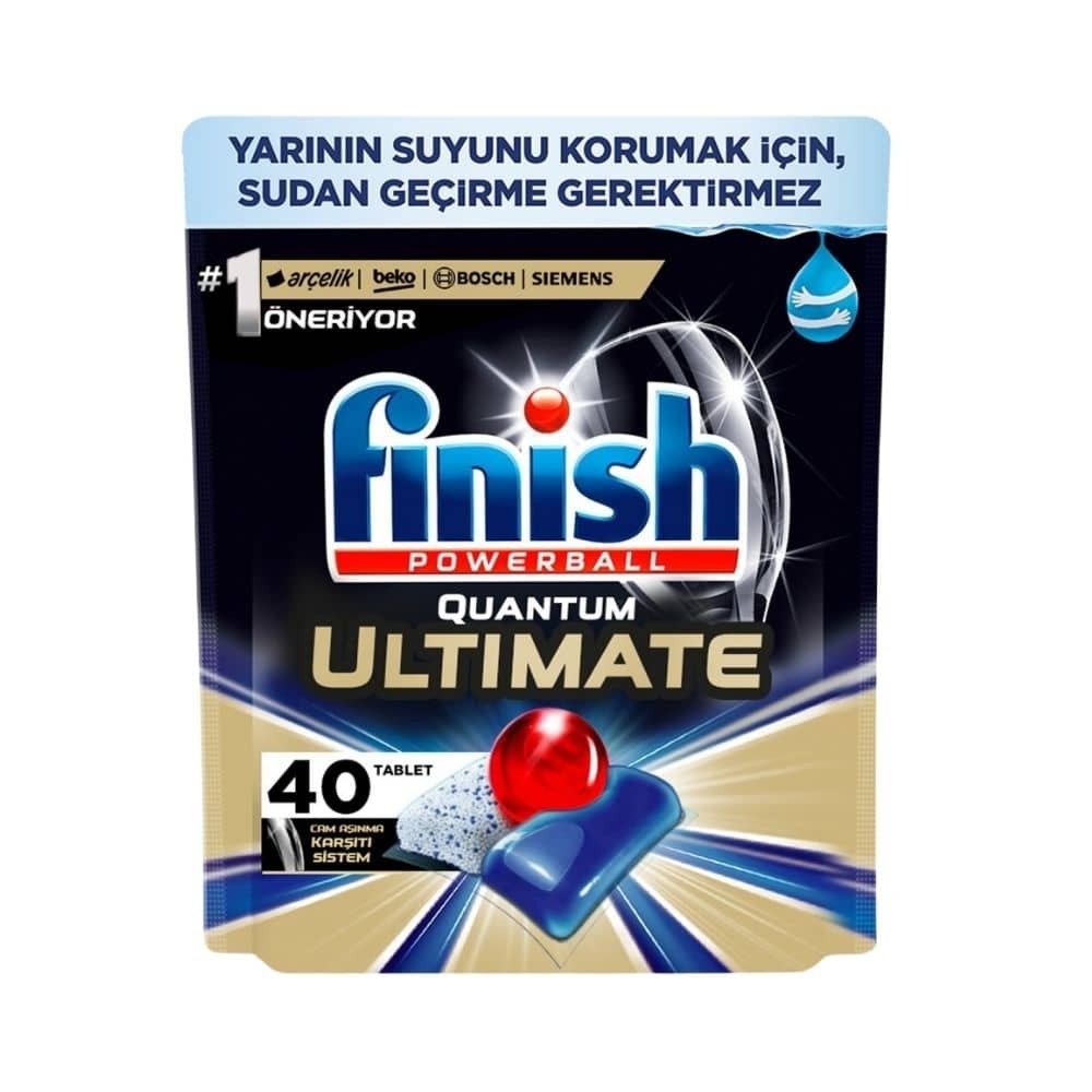 Finish Bulaşık Makinesi Tableti Quantum Ultimate 40'lı