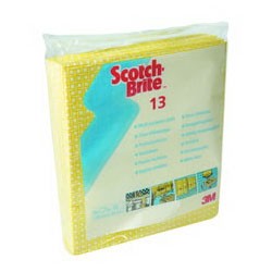 Scotch-Brite Temizlik Bezi Kareli Sarı 10'lu