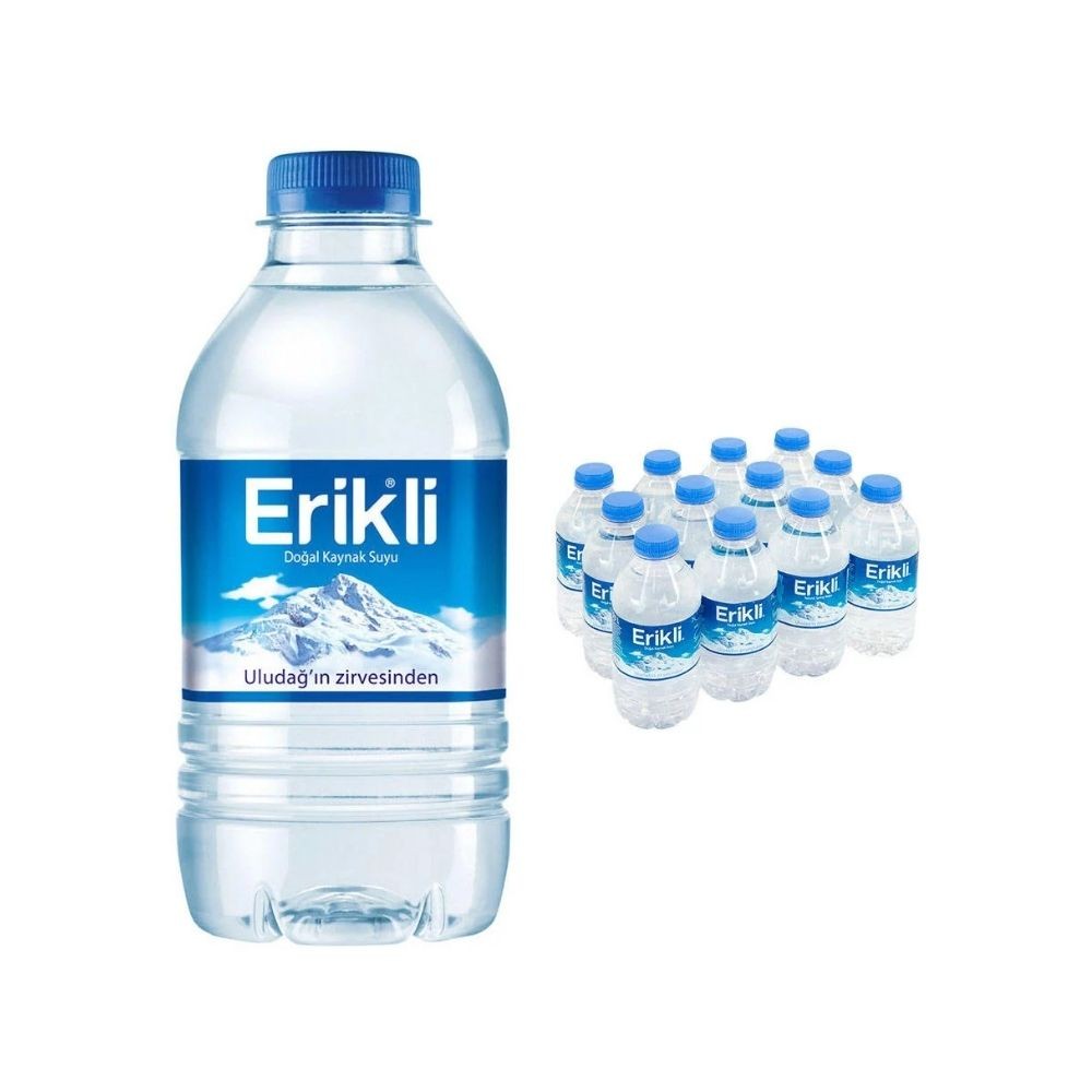 Erikli Su Pet Şişe 0.33 Lt 12'li