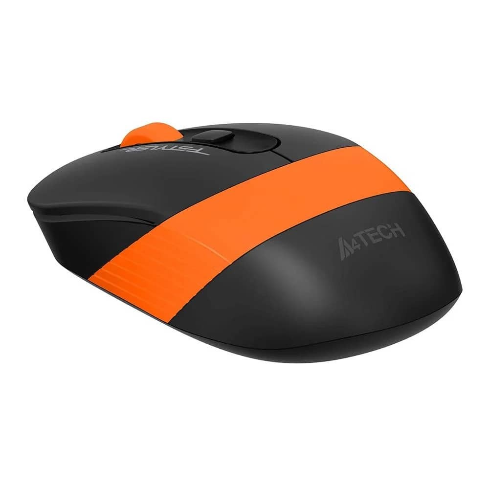 A4 Tech Mouse Kablosuz Nano Turuncu-Siyah