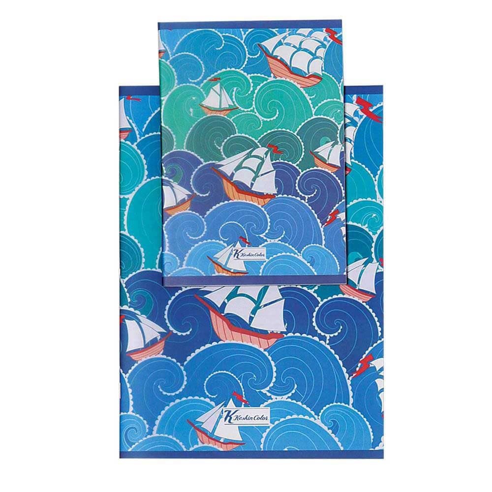 Keskin Color Defter Retro Deniz Pp Dikişli A5 60 Yaprak Kareli