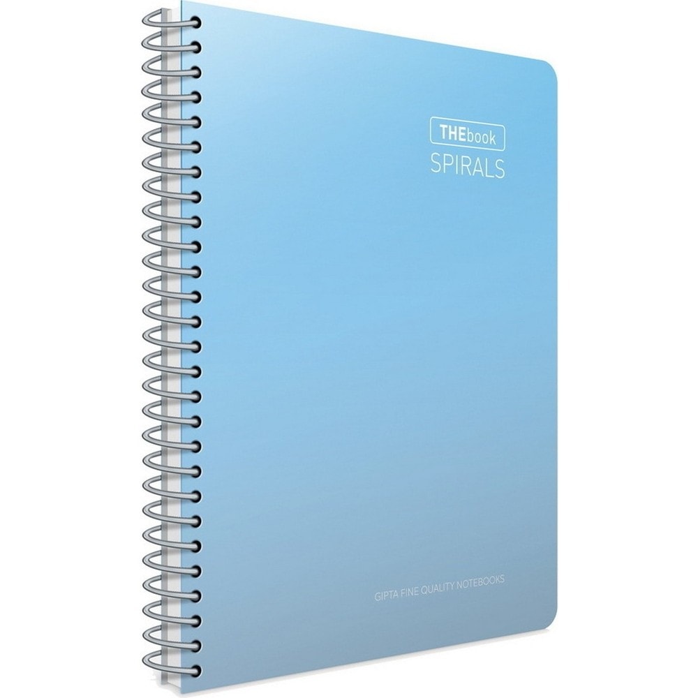 Gıpta Defter TheBook Spirals Spiralli Sert Kapak A4 100 Yaprak Düz