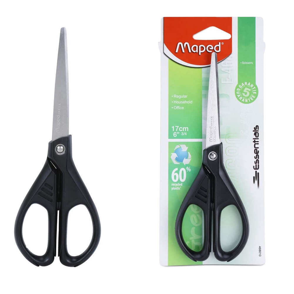 Maped Ofis Makası Essentials Green 17 cm