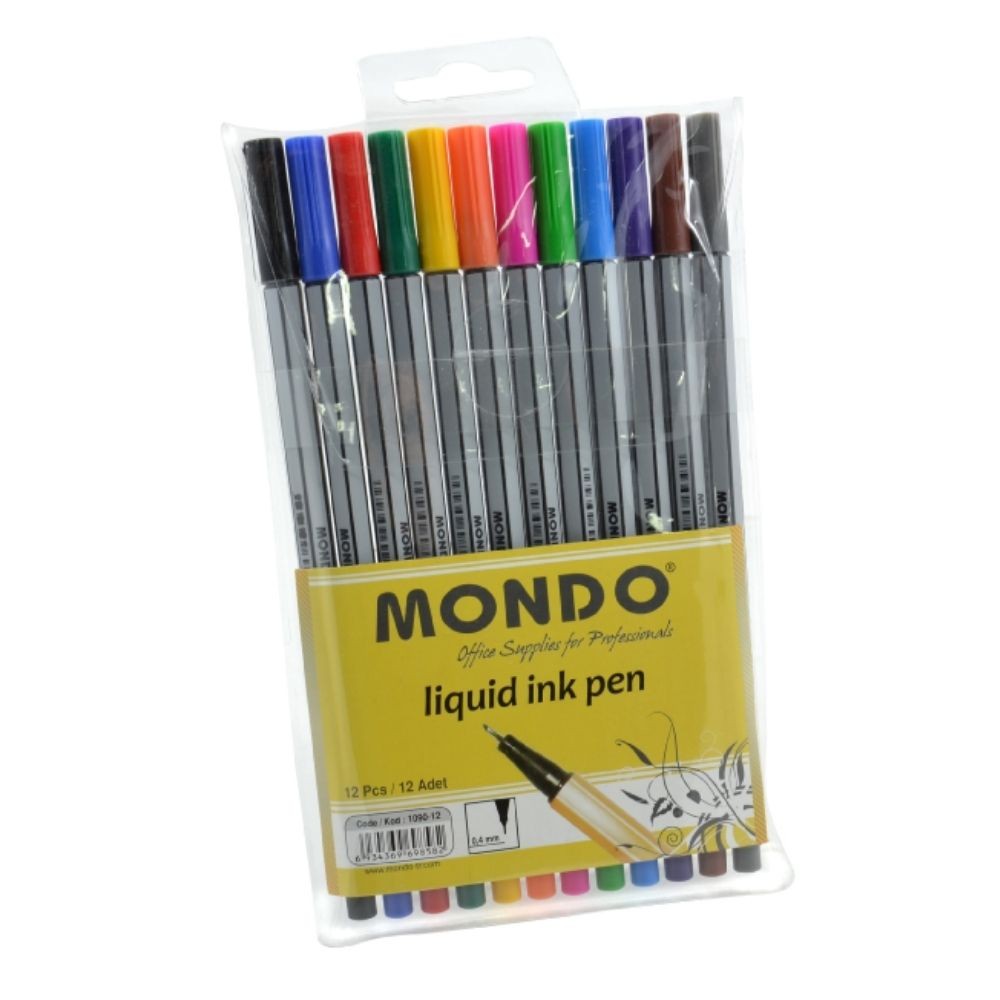 Mondo Keçeli Kalem Softliner 12'li