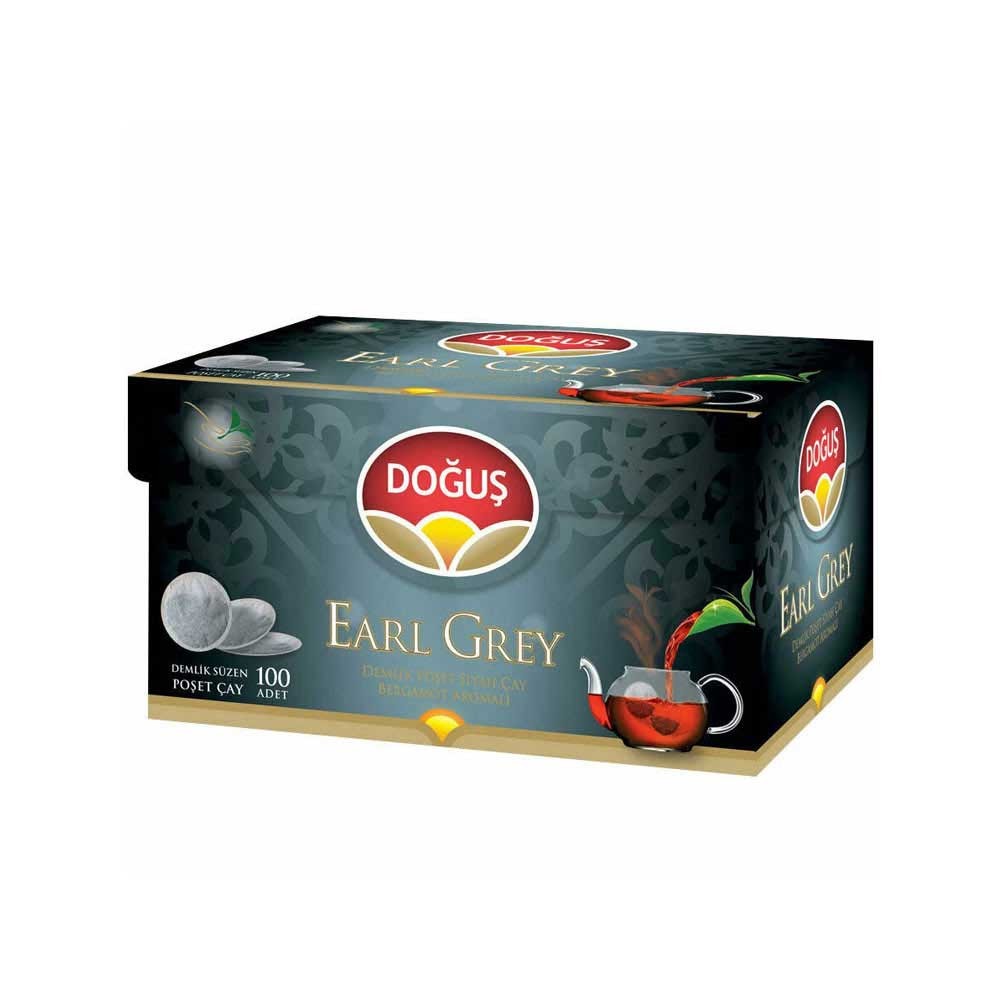 Doğuş Çay Earl Grey Demlik Poşet 100x3.2 gr