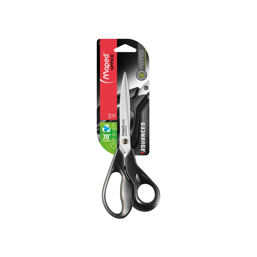 Maped Makas Advanced Green Asimetrik 21 cm