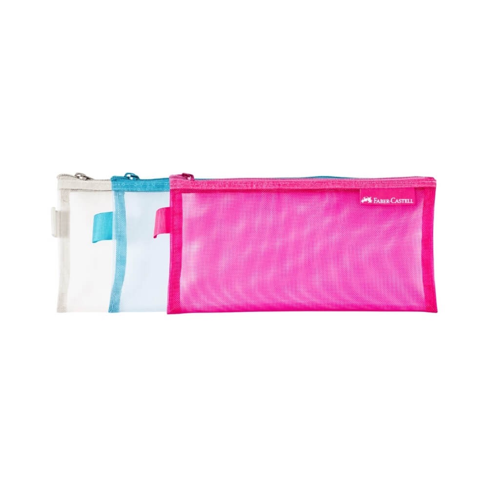Faber-Castell Dosya Mesh Kalemlik Pembe