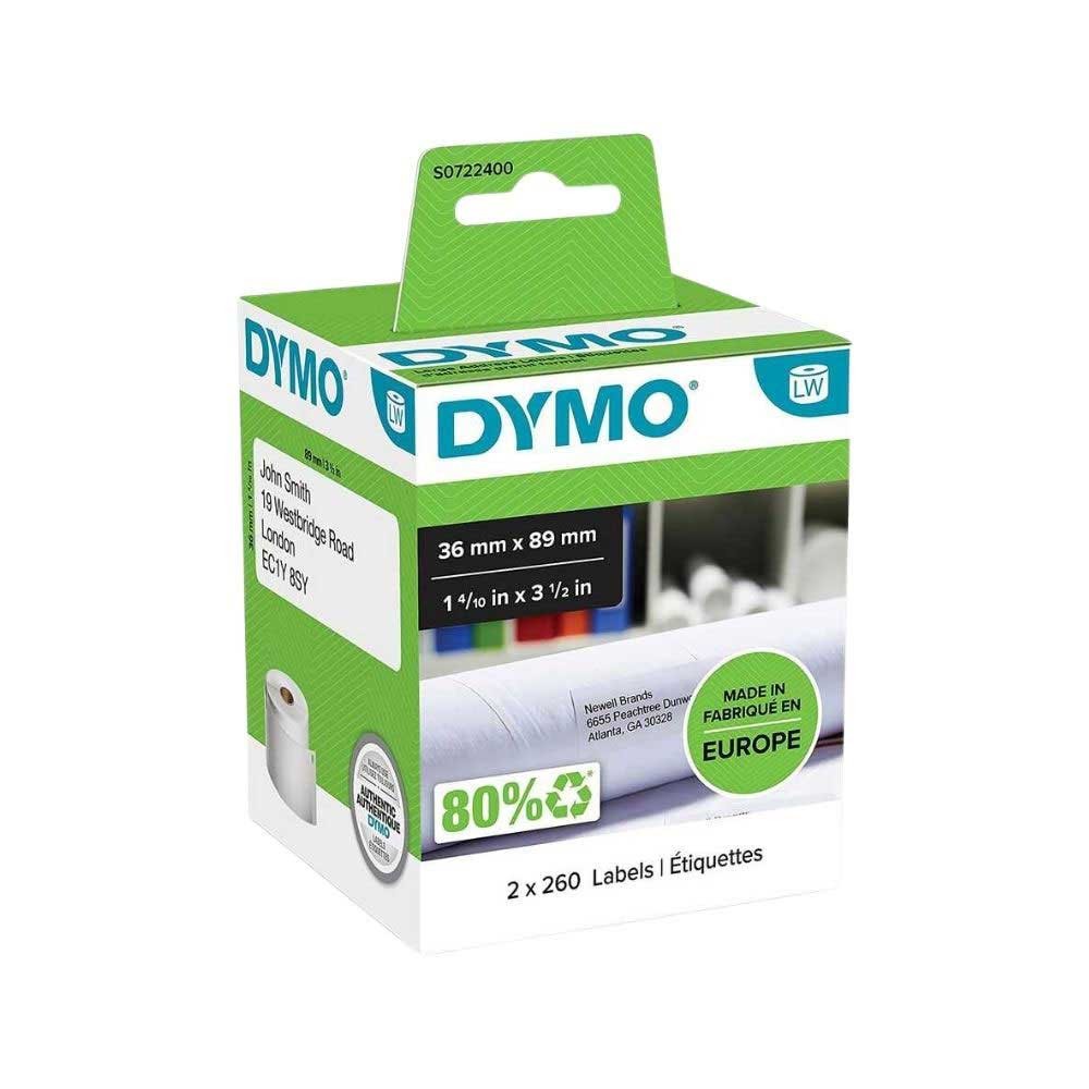 Dymo Etiketleme Makinası Adres Etiketi 89x36 mm 99012