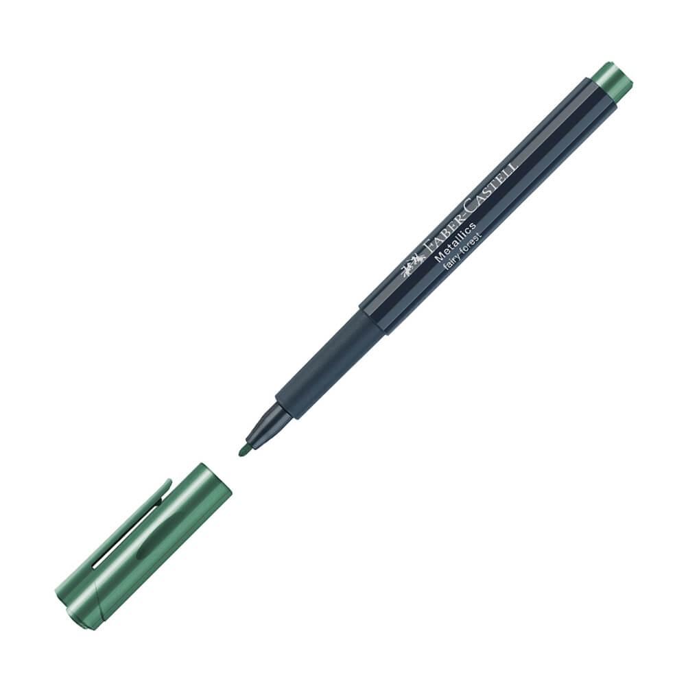 Faber-Castell Markör Metalik Orman Yeşili