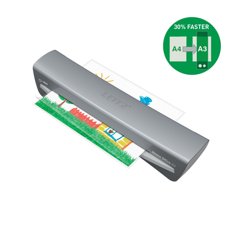 Leitz Laminasyon Makinesi İlam Home Office A3 Gri
