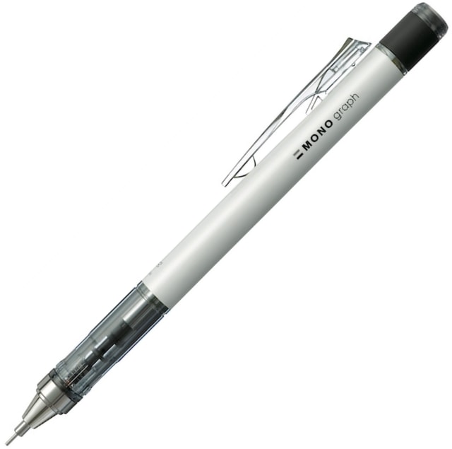 Tombow Versatil Kalem Mono Graph Neon 0.7 mm Beyaz