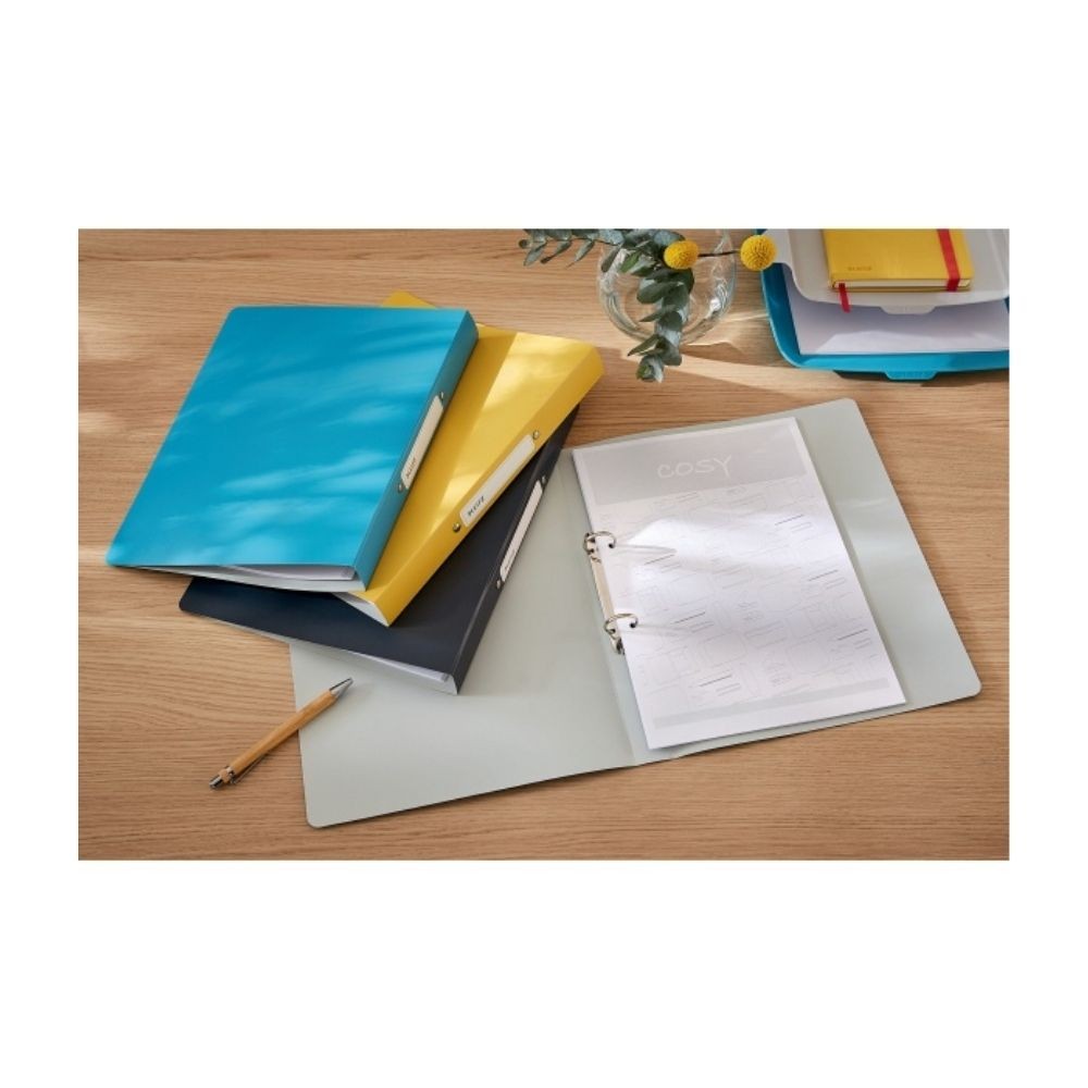Leitz Cosy 2 Halkalı Klasör Gri