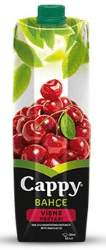 Cappy Vişne 1 lt 12'li