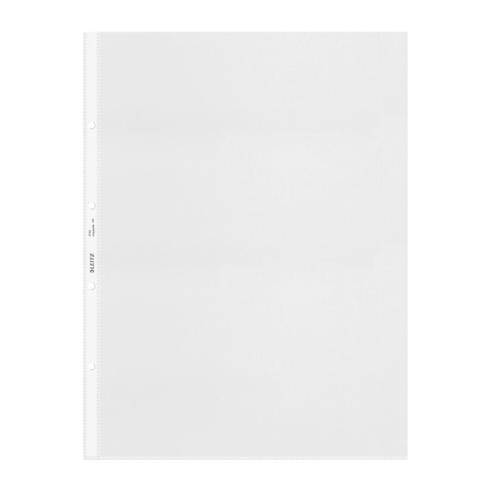 Leitz Delikli Poşet Dosya A3 Dikey 50'li Paket