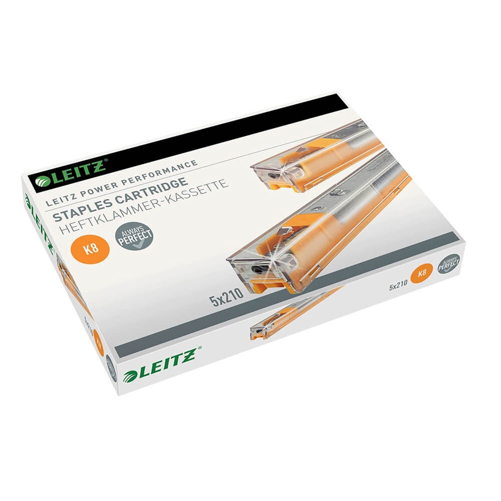 Leitz Zımba Teli K8 5551 İçin 26-40 Yaprak Sarı 5'li