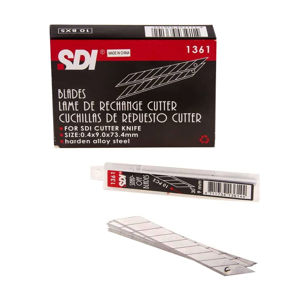 Sdi Maket Bıçağı Yedeği 30° Dar Grafik Amaçlı 100'lü