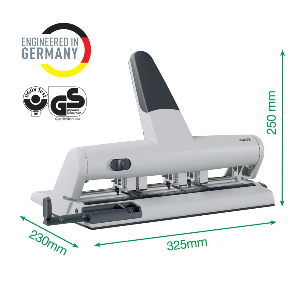 Leitz Delgeç 4 Ayarlanabilir Delikli Akto 30 Sayfa Gri