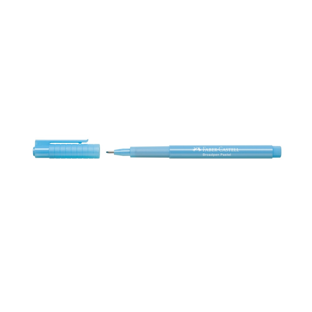 Faber-Castell Keçeli Kalem Broadpen 1554 Açık Mavi