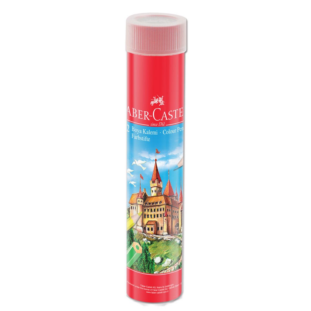 Faber-Castell Kuru Boya Red Line Metal Tüp 12'li