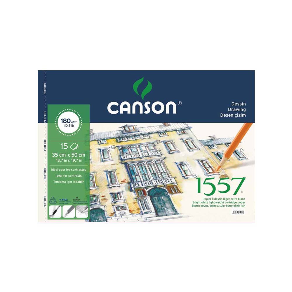 Canson Resim Defteri 180 gr 35x50 cm 15 Yaprak