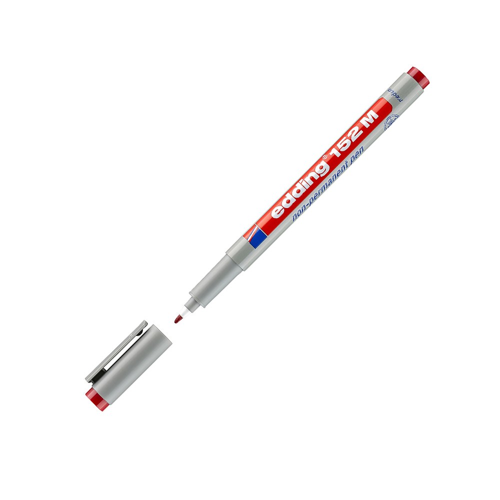 Edding Asetat Kalemi Silinebilir 0.3 mm Kırmızı