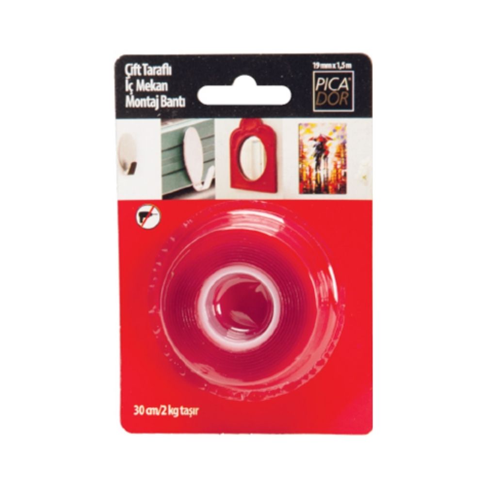 Picador İç Cephe Montaj Bandı Rulo 18 mm x 2yrd.