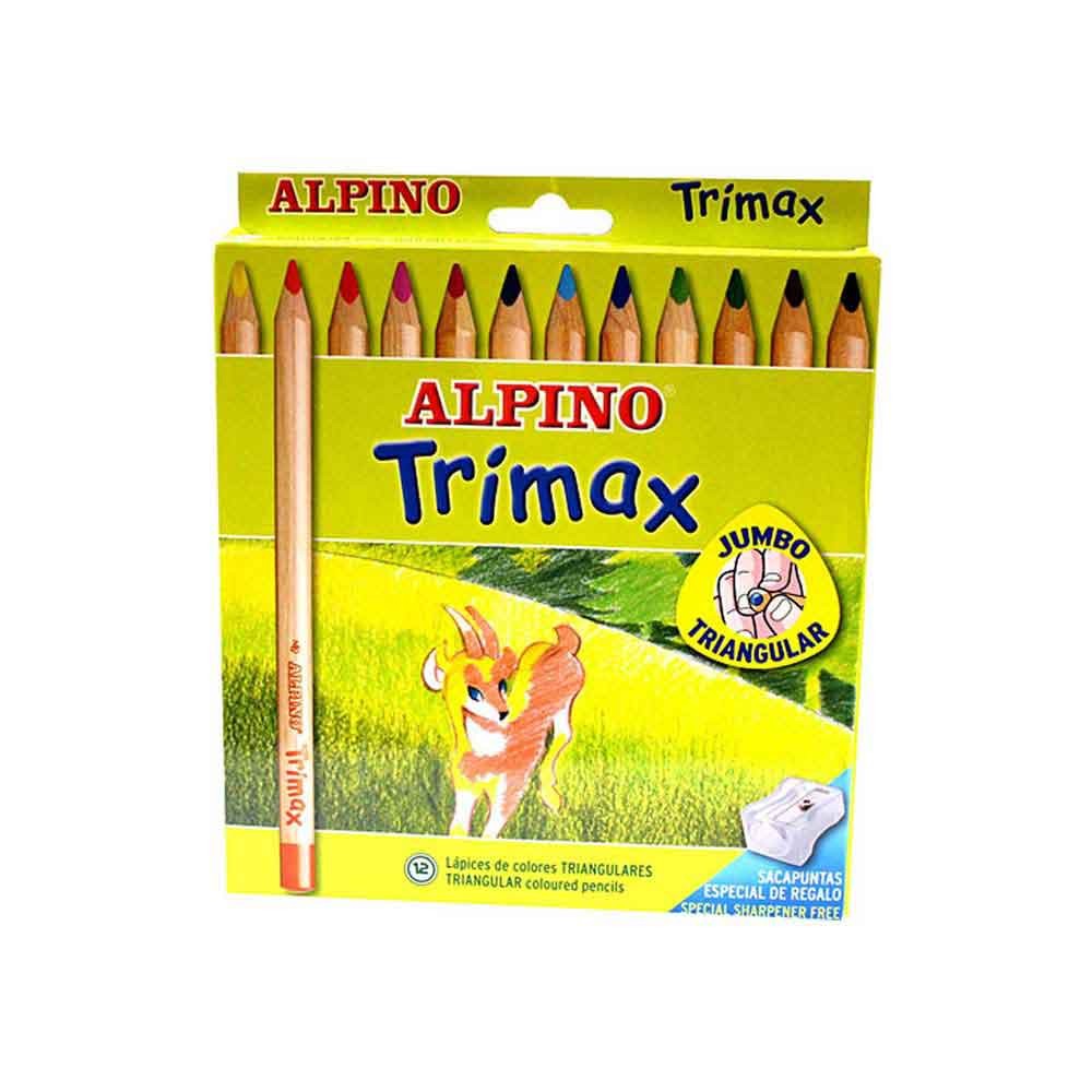 Alpino Trimax Jumbo Kuru Boya 12'li