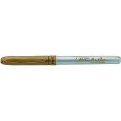 Bic Davetiye Kalemi Yaldızlı Marking Altın-Gümüş 2'li