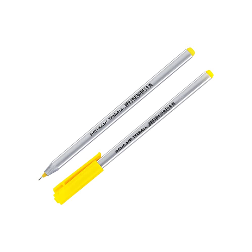 Pensan Tükenmez Kalem Triball 1 mm Sarı