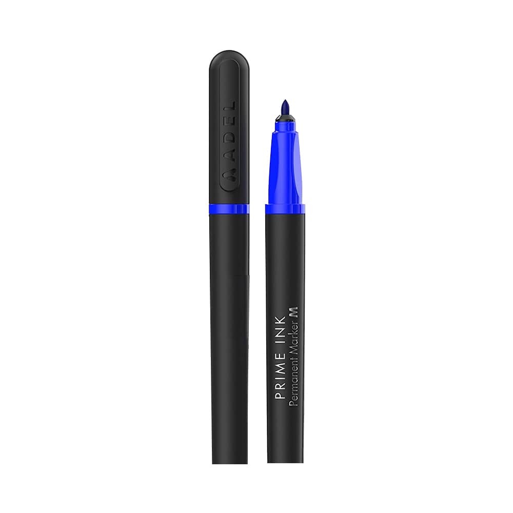 Adel Permanent Marker Prime Ink Mavi M