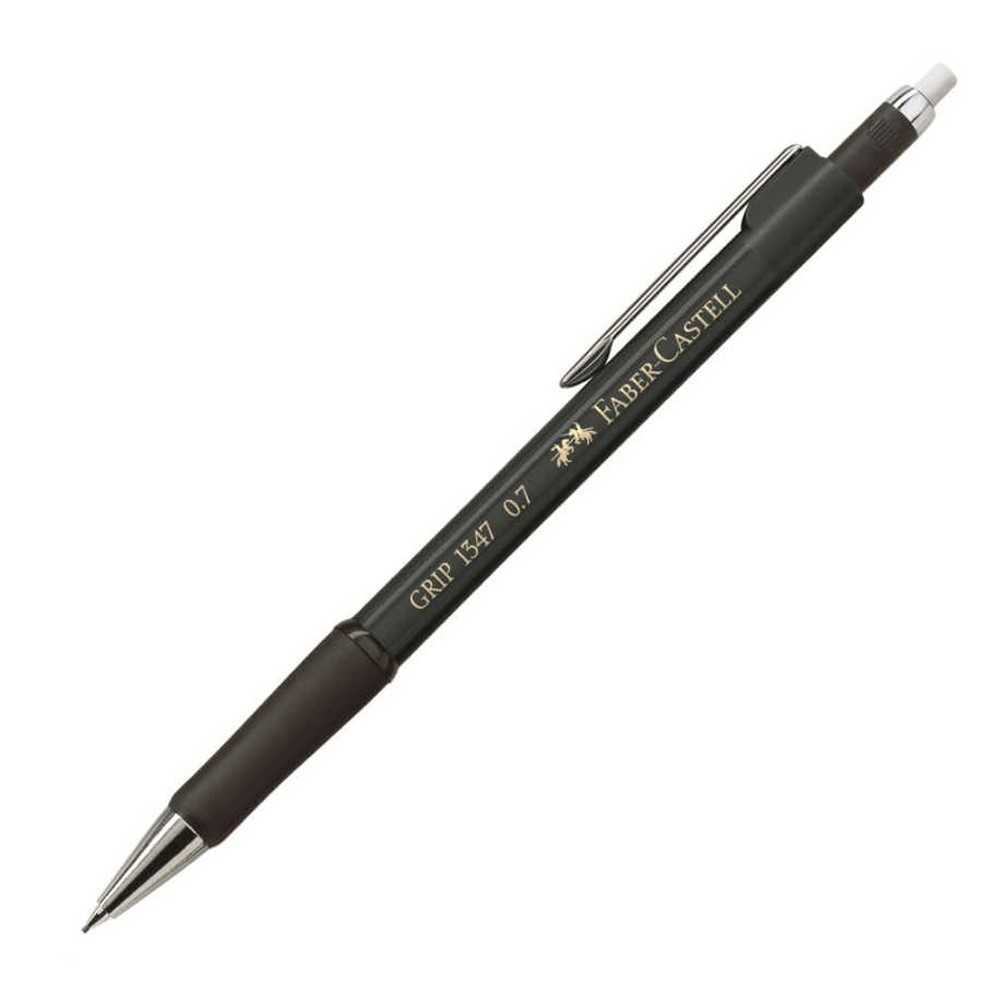 Faber-Castell Versatil Uçlu Kalem 1347 Grip II 0.7 mm Siyah