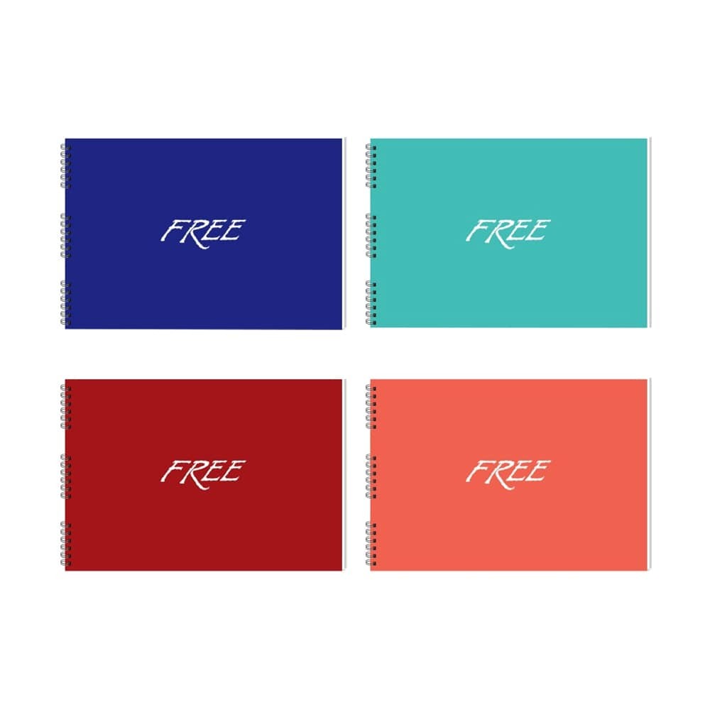 Keskin Color Resim Defteri Free Pp Kapak 17x25 cm 30 Yaprak