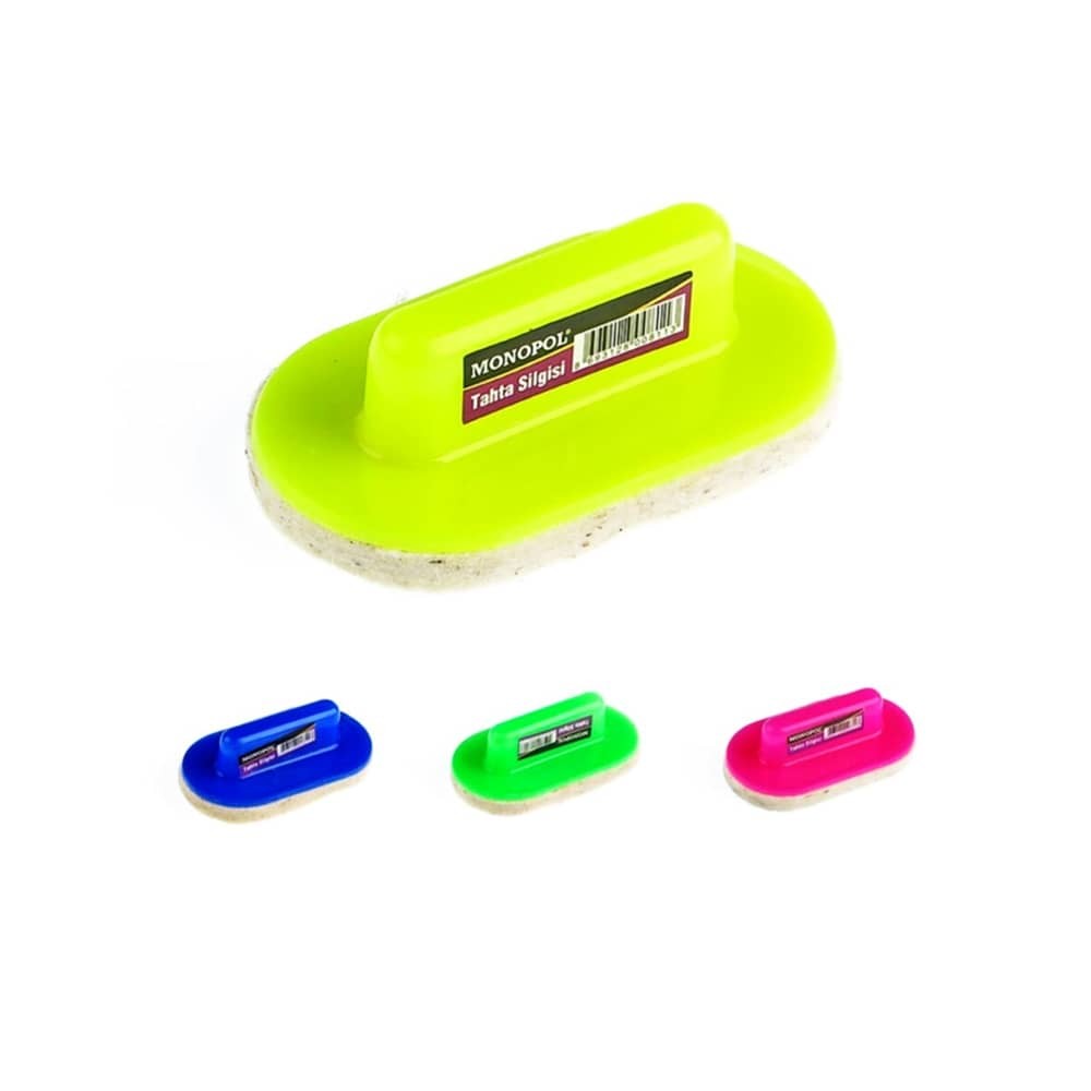 Monopol Tahta Silgisi Plastik Saplı 1402