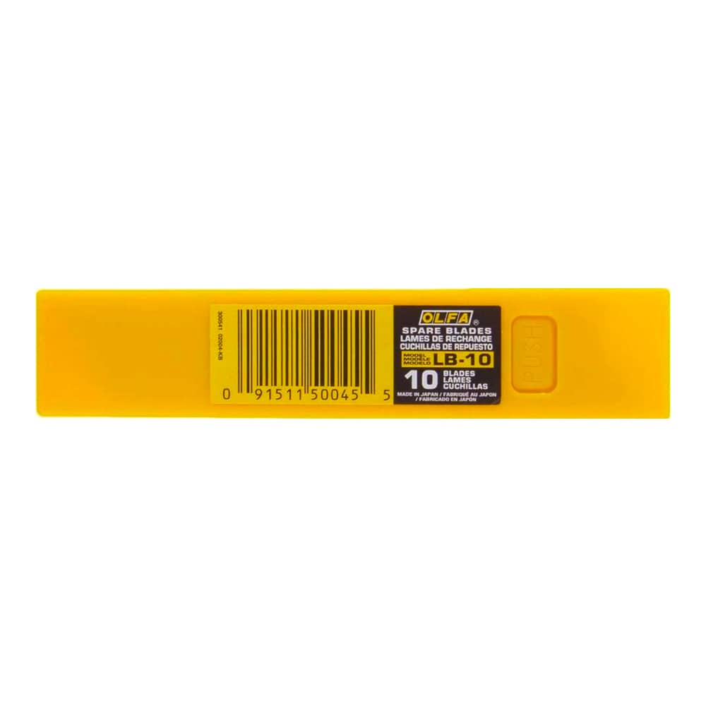 Olfa Maket Bıçağı Yedeği Tüp Standart 18 mm 10'lu