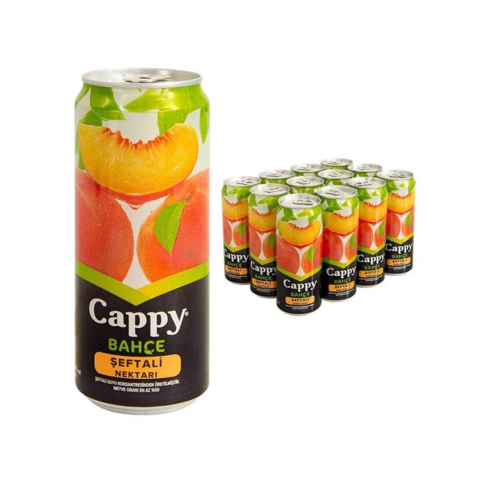 Cappy Şeftali Kutu 330 ml 12'li