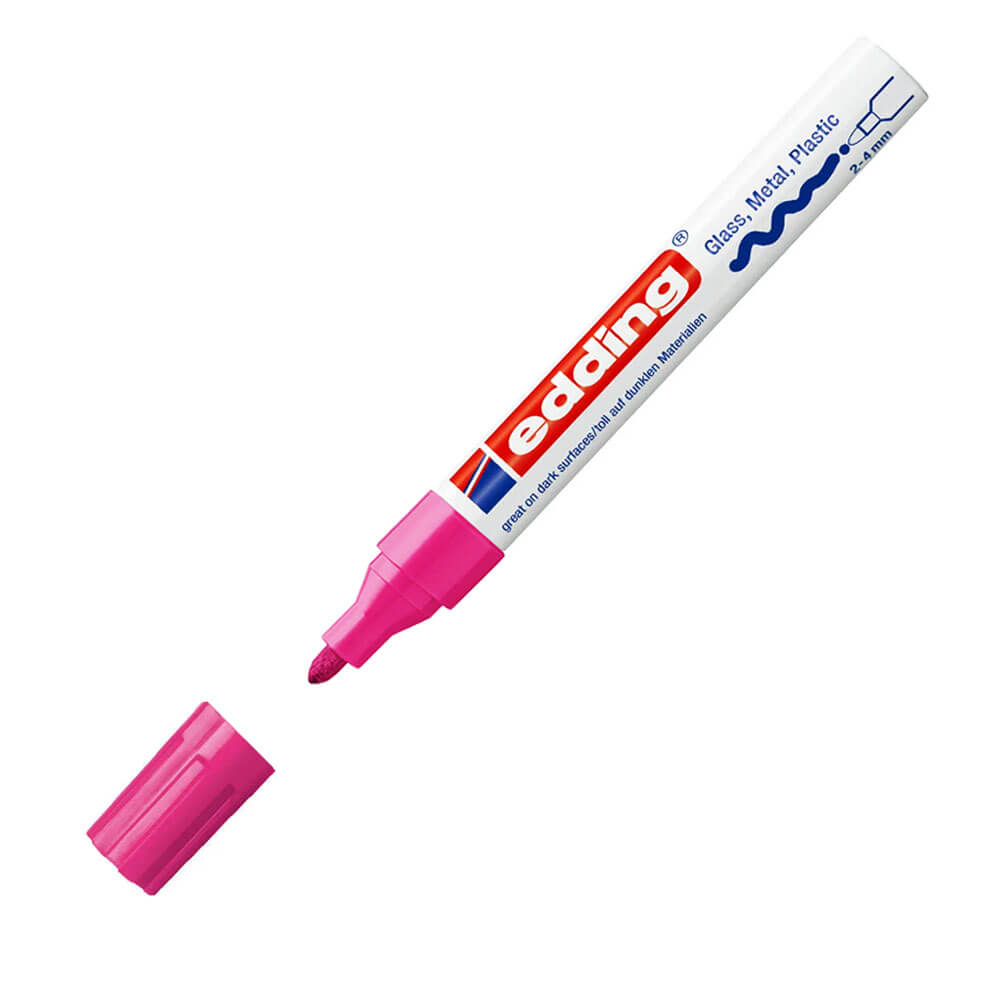 Edding Boya Markörü Tam Örtücü Pembe