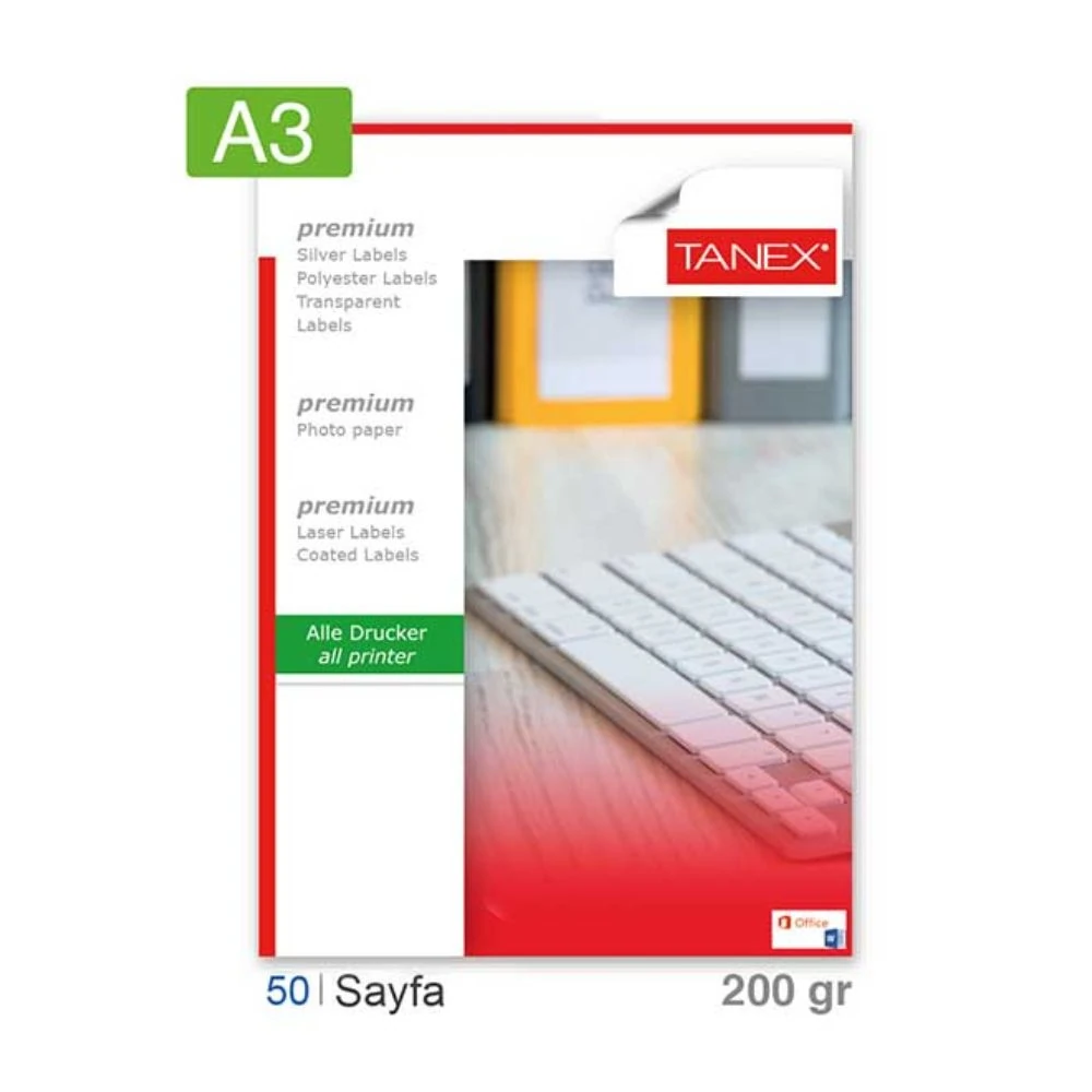 1FE 200 高品質アート紙 3セット FOTOĞRAF KAĞIDI A3 200GR 50 Lİ GLOSSY