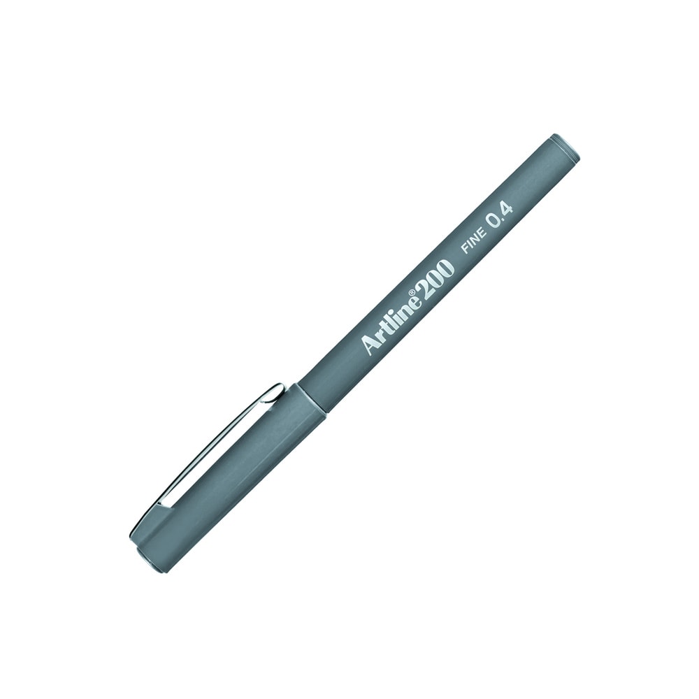 Artline 200 Yazı Kalemi Fineliner 0.4 mm Gri