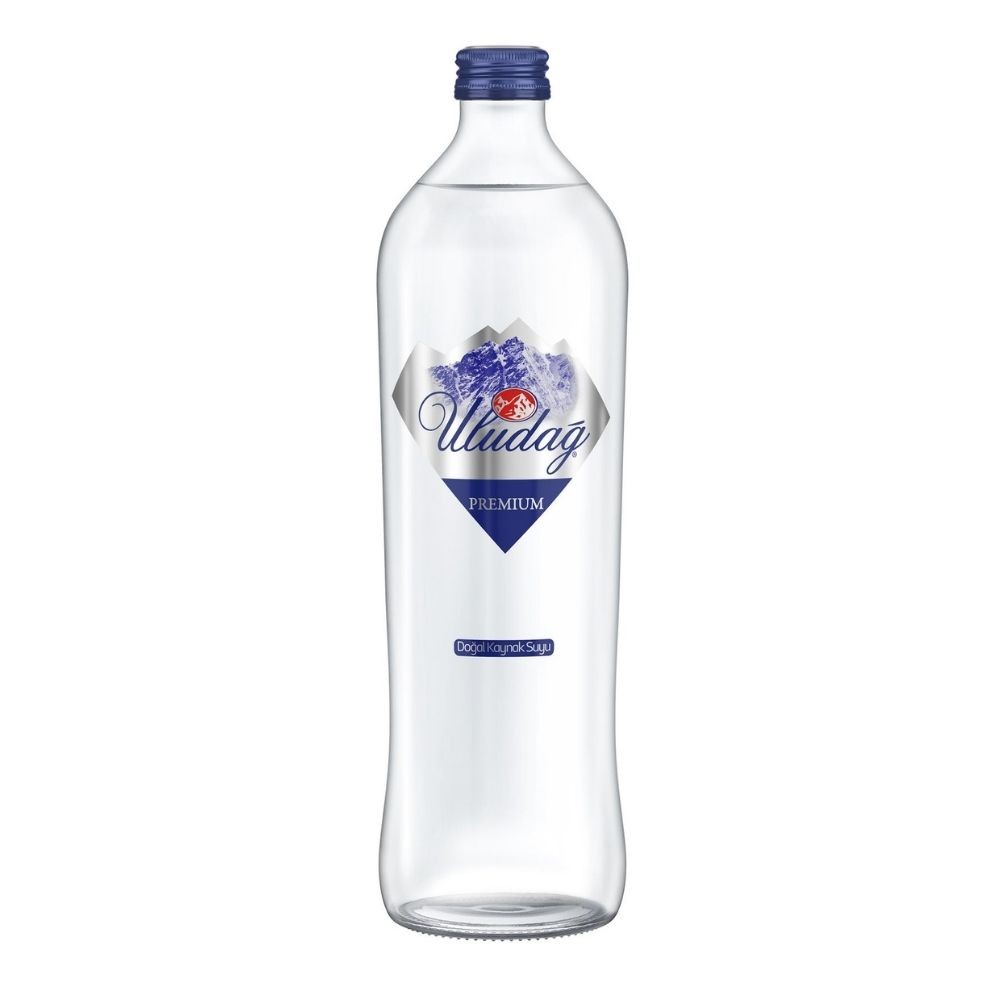 Uludağ Premium Kaynak Suyu Cam Şişe 0.75 ml 6'lı