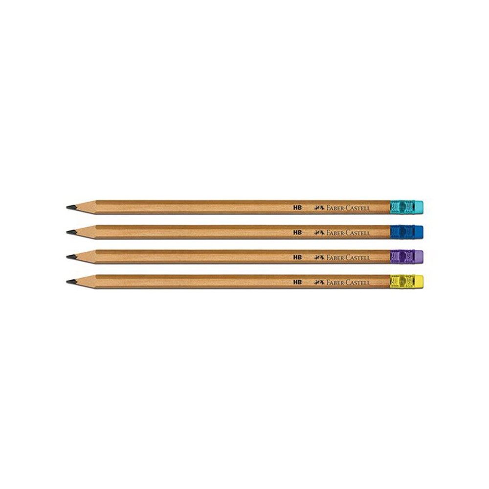 Faber-Castell Kurşun Kalem Natural Silgili FC