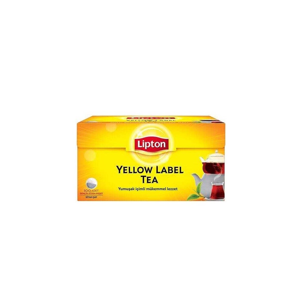 Lipton Yellow Label Demlik Poşet Çay 100'lü 3.2 gr