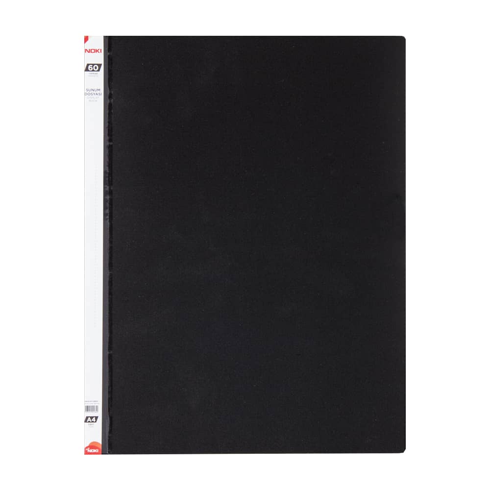 Noki Sunum Dosyası Prime 60 Yapraklı Siyah