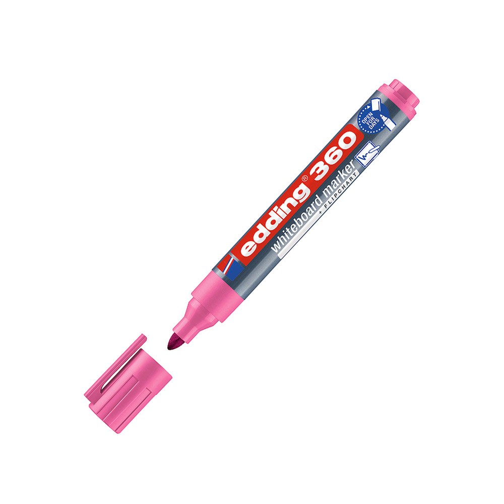 Edding Beyaz Yazı Tahta Kalemi Pembe