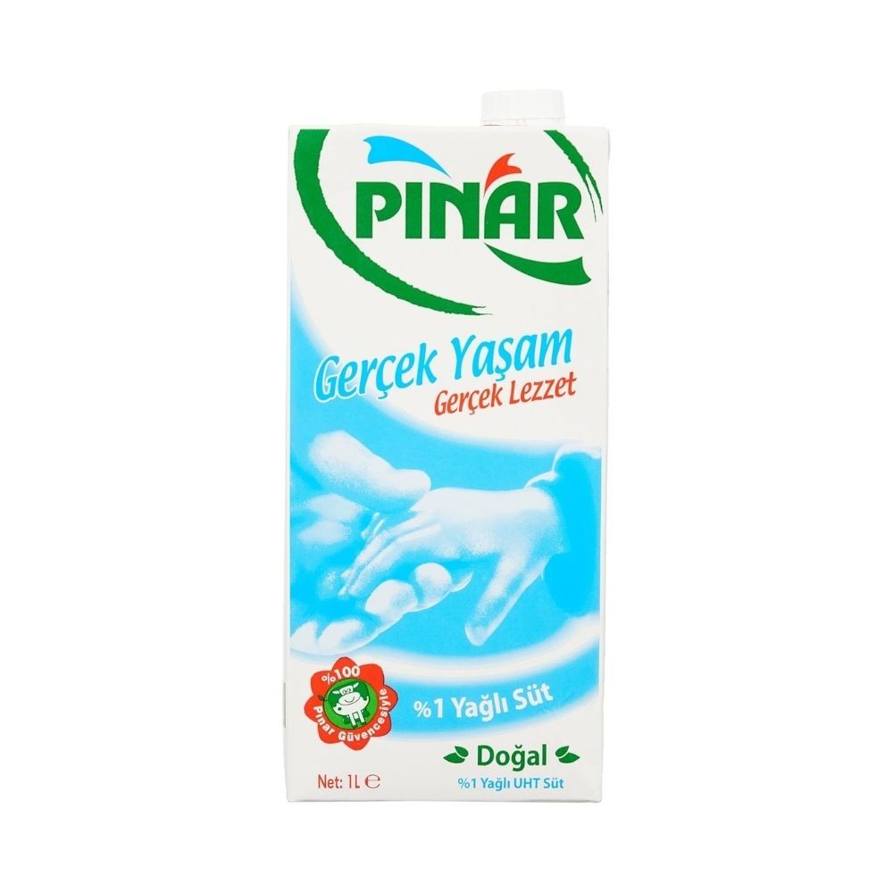 Pınar Süt Yarım Yağlı %1 1 lt 12'li