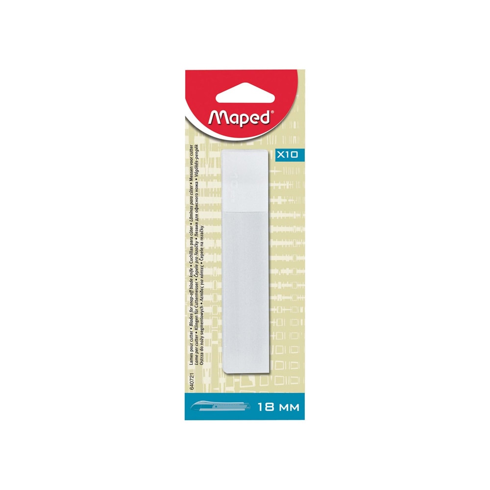 Maped Maket Bıçağı Yedeği 18 mm 10'lu