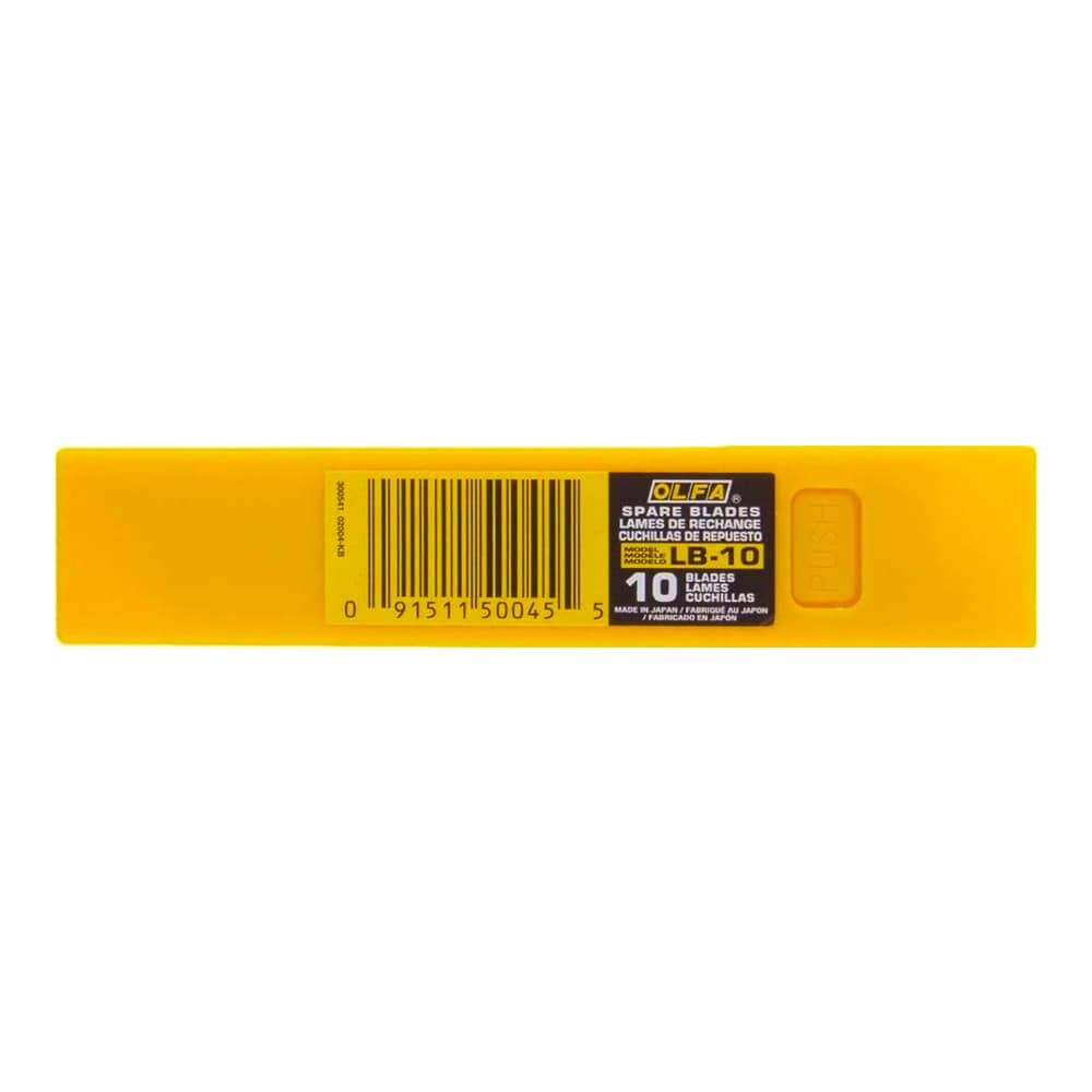 Olfa Maket Bıçağı Yedeği Tüp Standart 18 mm 10'lu