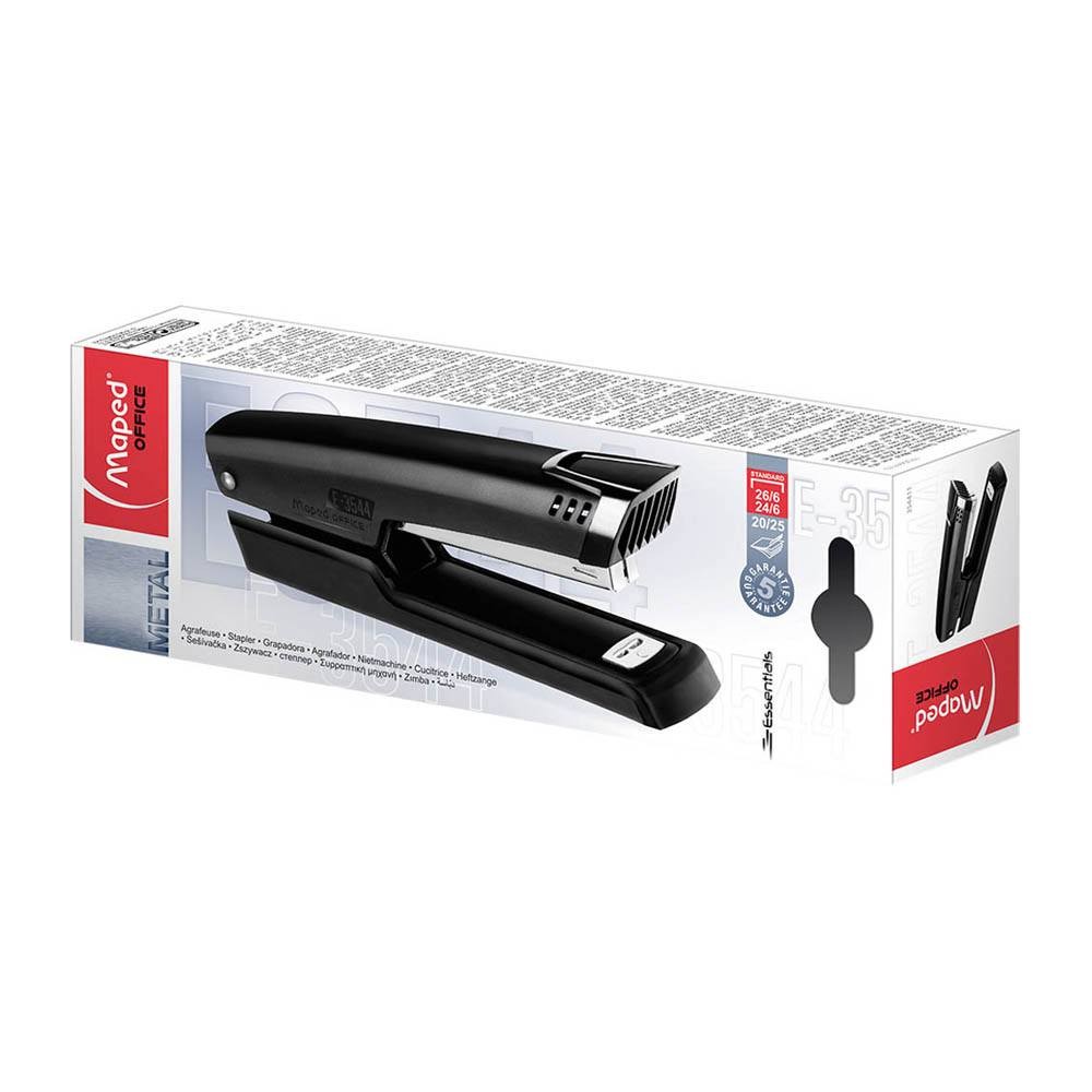 Maped Zımba Makinesi Essentials Metal Full Strip No 24-6 Silver