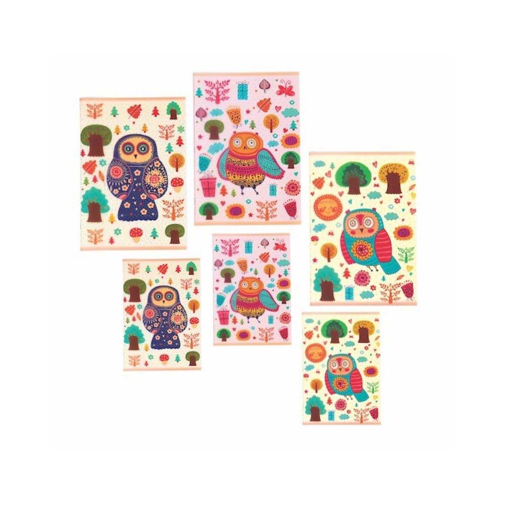 Keskin Color Defter Baykuş Pp Dikişli A4 40 Yaprak Kareli