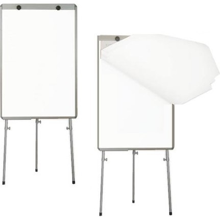 İnterpano Yazı Tahtası Teleskopik Ayaklı Lamine Flip C 60x90 cm