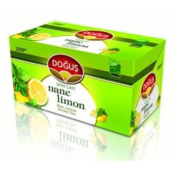 Doğuş Çay Bitki Çayı Nane Limonlu 2 gr 100'lü